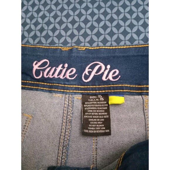 WAIST 33 INCHEES SIZE 15 SKINNY JEANS STRETCH PUSH UP DENIM BLUE 15-1 CTP16 SZ15 - Picture 10 of 10